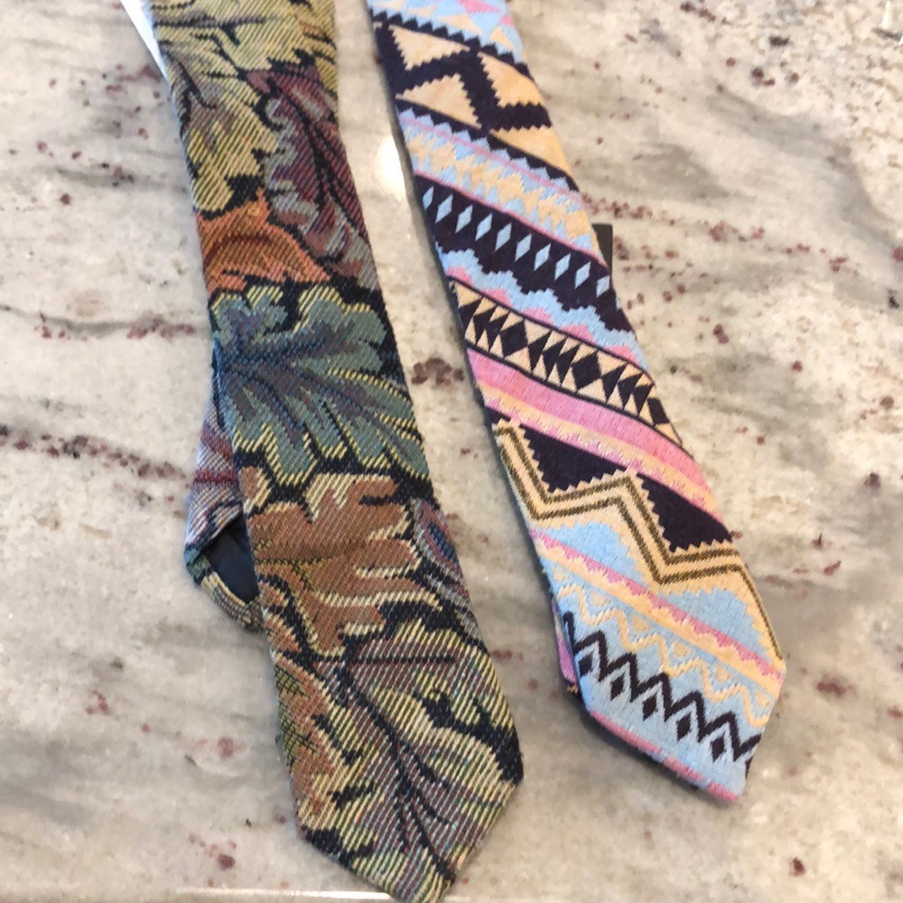 Colorful Skinny Ties